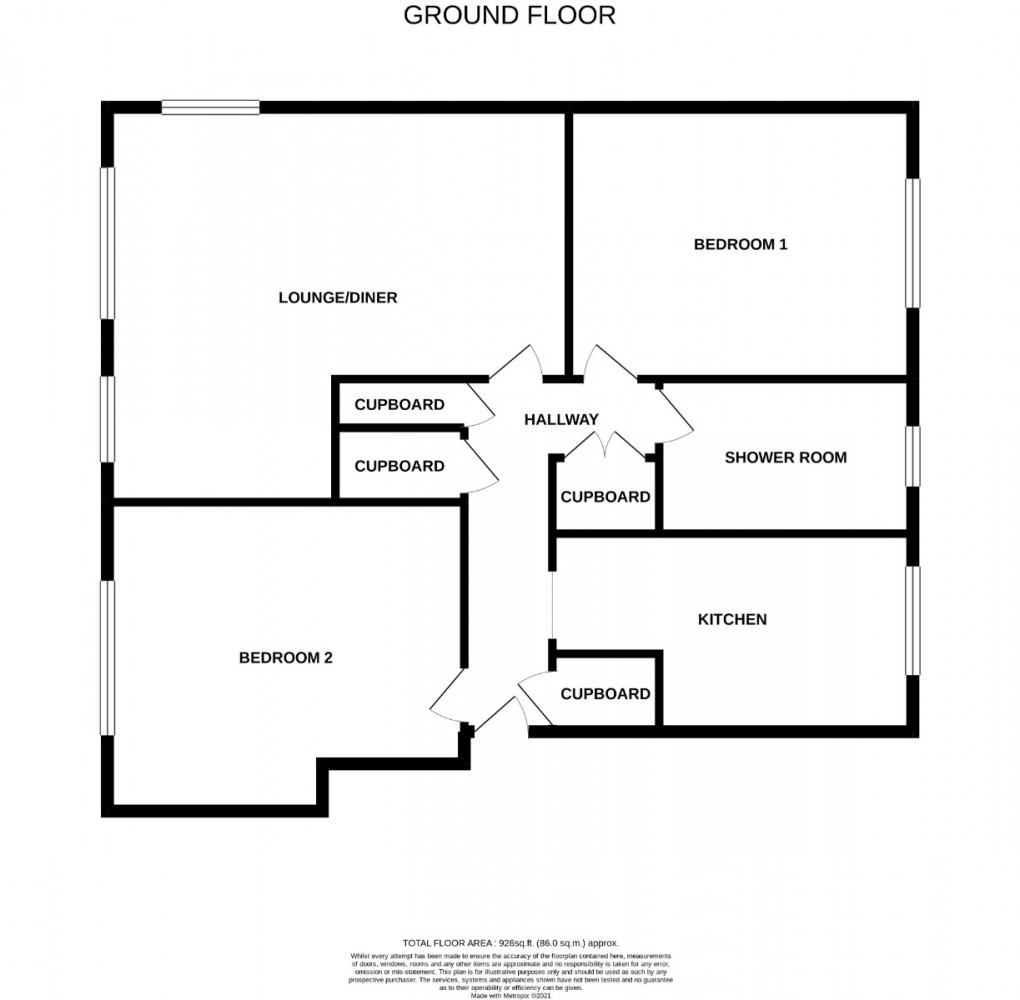 Floorplan for Shotfield, WALLINGTON, Surrey