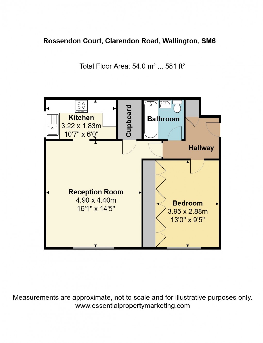 Floorplan for Clarendon Road, 5 Clarendon Road, Wallington, Surrey