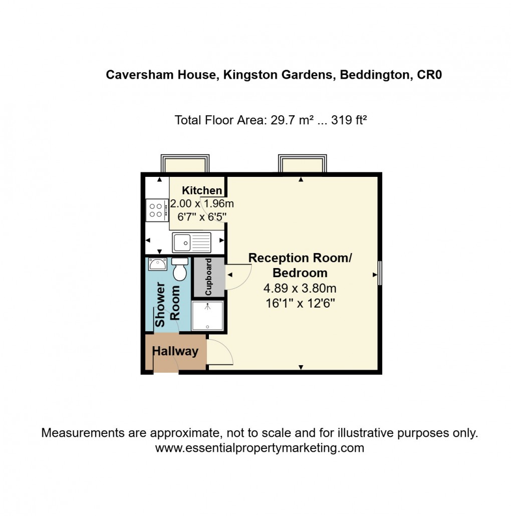 Floorplan for Kingston Gardens, 18 Kingston Gardens, Surrey