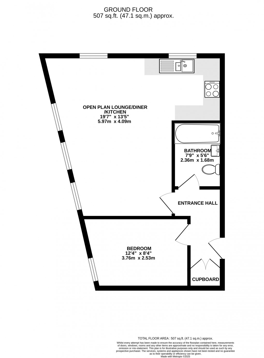 Floorplan for Manor Road, Wallington, Surrey