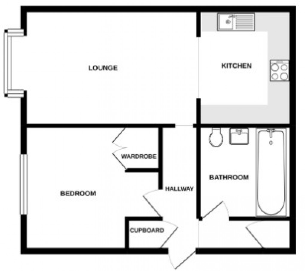 Floorplan for Whelan Way, Wallington, Surrey