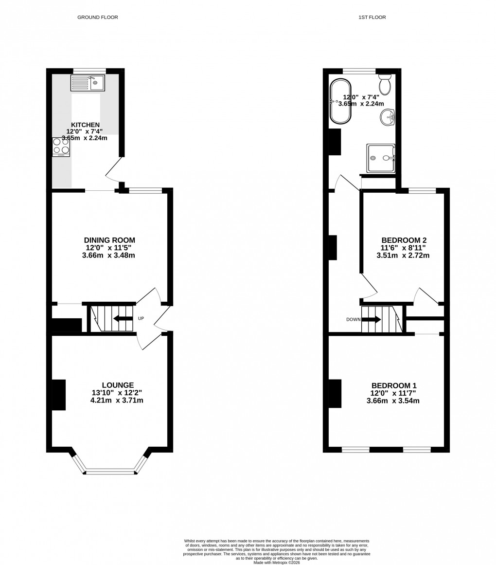 Floorplan for Montpelier Road, Sutton, Surrey
